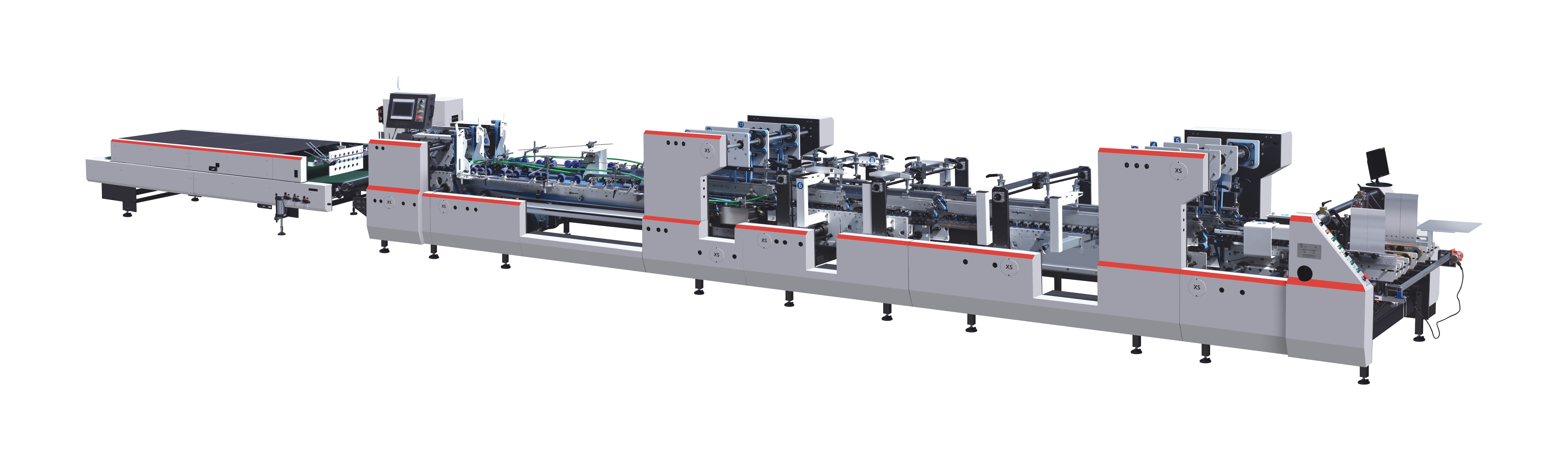 XS-1250 1450 1650 Katalog Gluer Folder Berkelajuan Tinggi